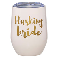 Blushing Bride Wine Tumbler