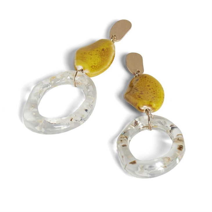 Marigold Sparkle Earring