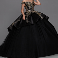 black-gold-tulle-quince-dress