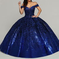 custom dark blue quince dress