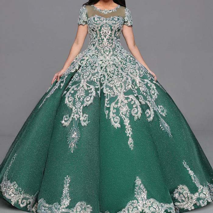 green-glitter-tulle-quince-dress